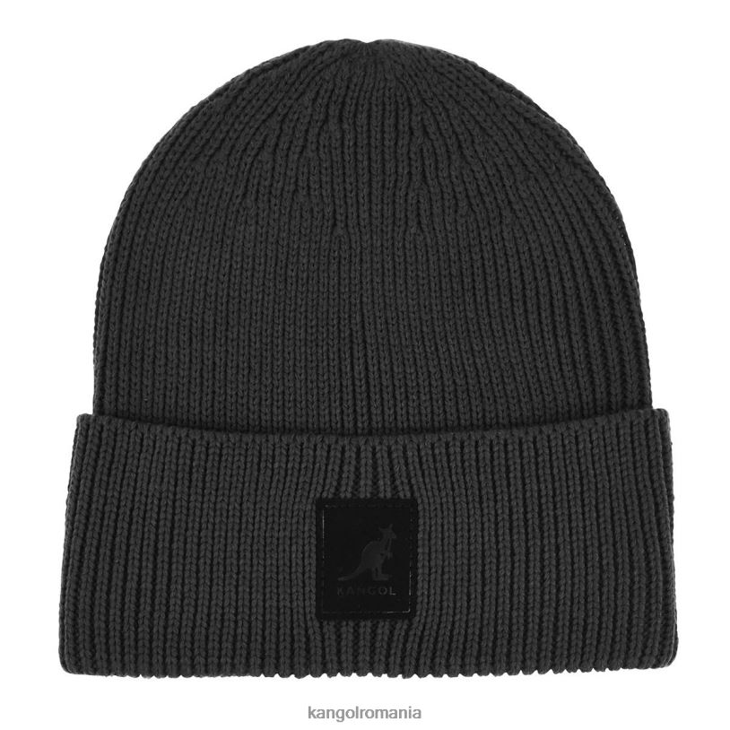 articole pentru cap | Kangol unisex negru patch beanie 0VJ20854