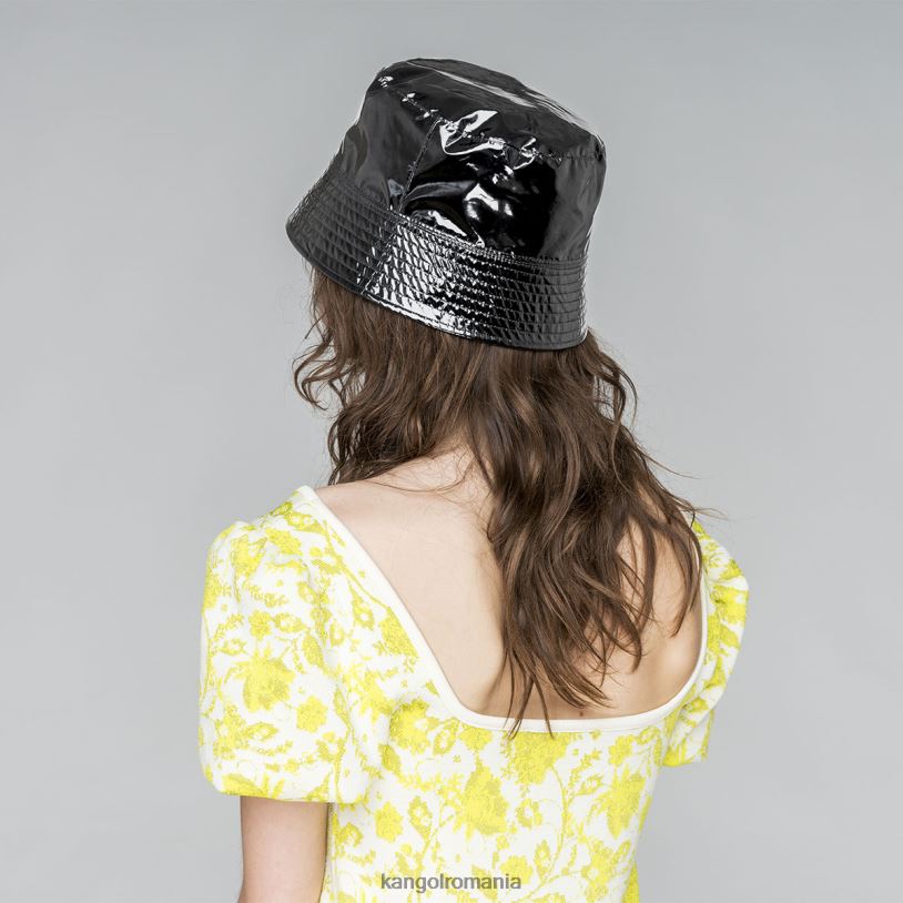 articole pentru cap | Kangol unisex negru rave sport găleată 0VJ20672