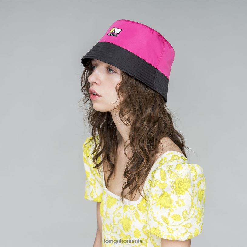 articole pentru cap | Kangol unisex negru rave sport găleată 0VJ20672