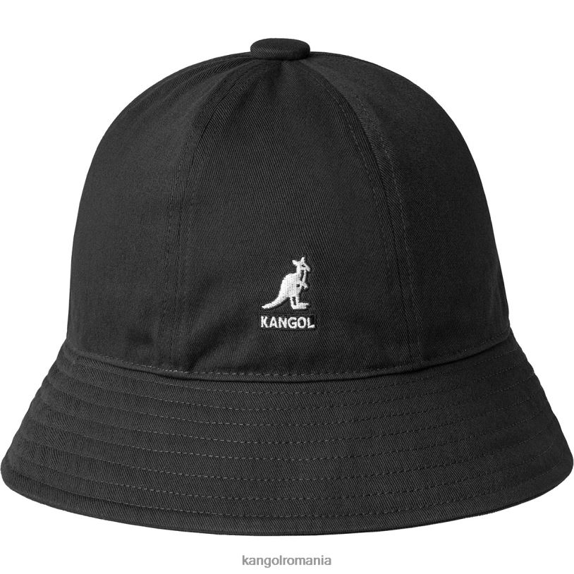 articole pentru cap | Kangol unisex negru spălat casual 0VJ20462