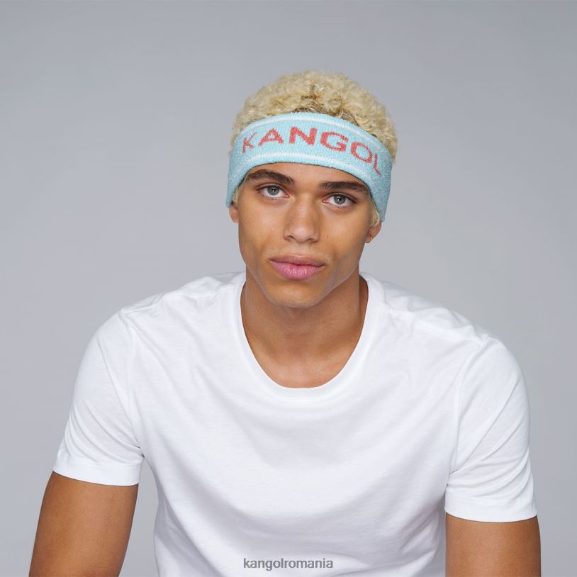 articole pentru cap | Kangol unisex nuanță albastră bentita cu dungi bermude 0VJ20909
