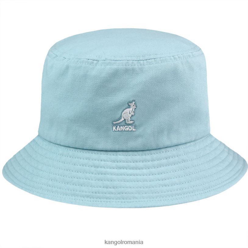 articole pentru cap | Kangol unisex nuanță albastră pălărie de găleată spălată 0VJ20584