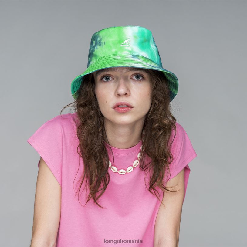 articole pentru cap | Kangol unisex ocean găleată de vopsea cravată 0VJ20523