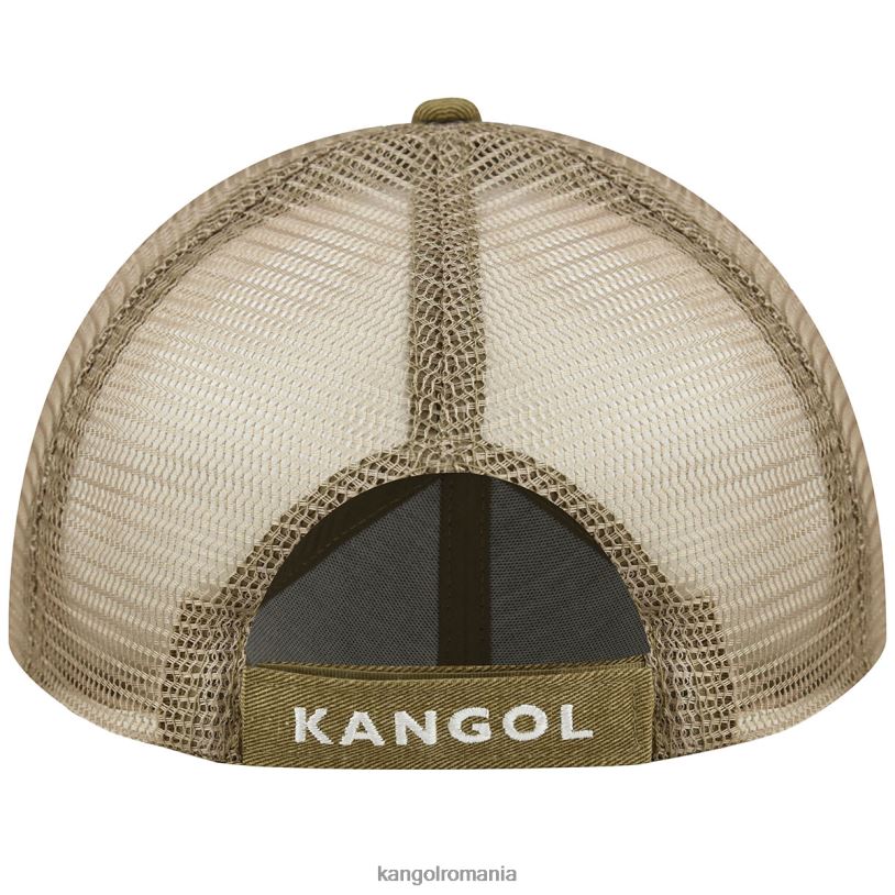 articole pentru cap | Kangol unisex ovăz baseball din plasă de bumbac învechit 0VJ20293