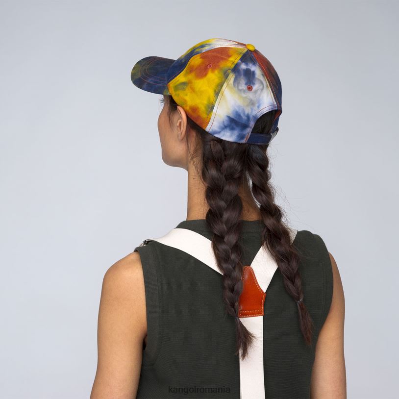 articole pentru cap | Kangol unisex palmier auriu baseball cu vopsea cravată 0VJ20352