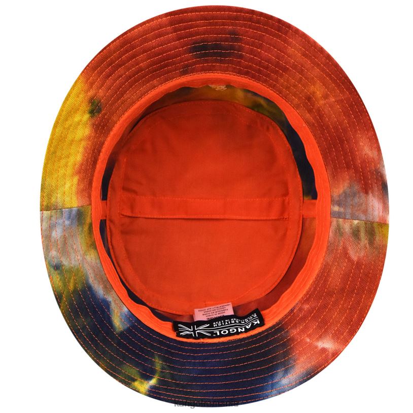 articole pentru cap | Kangol unisex palmier auriu găleată de vopsea cravată 0VJ20524