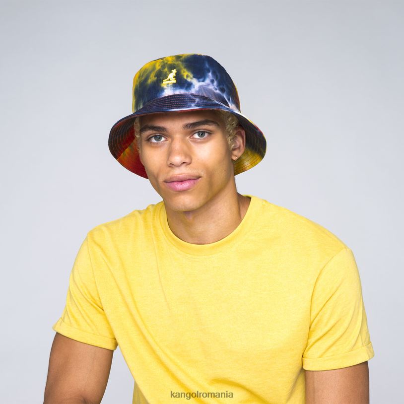 articole pentru cap | Kangol unisex palmier auriu găleată de vopsea cravată 0VJ20524