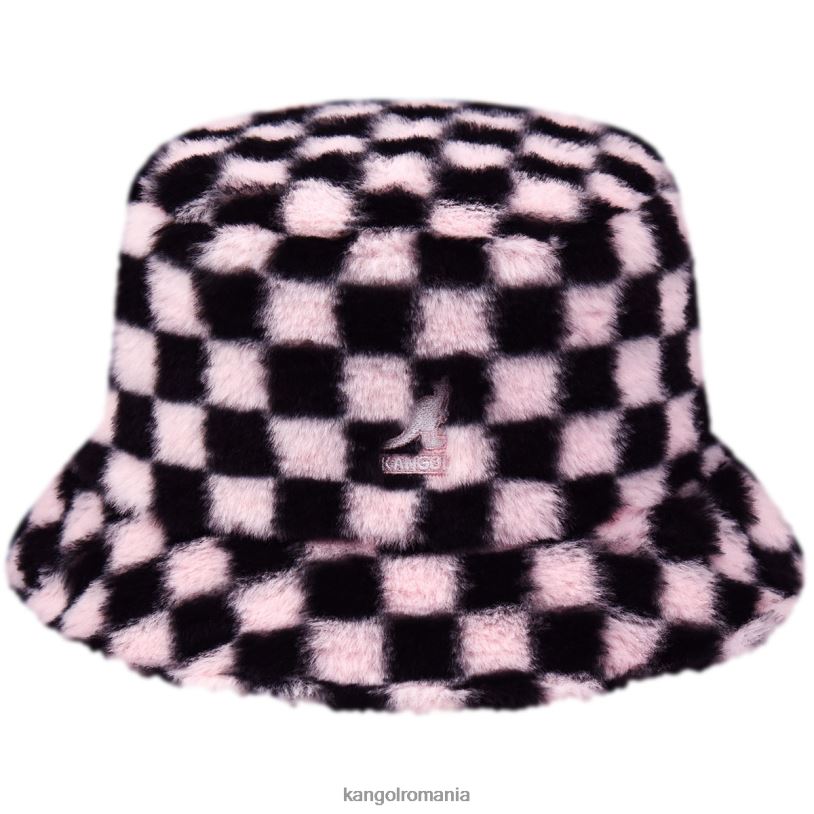 articole pentru cap | Kangol unisex pepto check găleată din blană artificială 0VJ20713