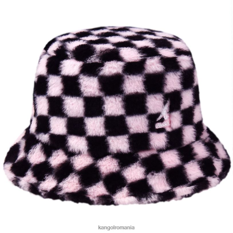 articole pentru cap | Kangol unisex pepto check găleată din blană artificială 0VJ20713