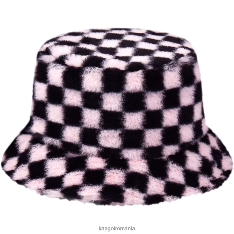 articole pentru cap | Kangol unisex pepto check găleată din blană artificială 0VJ20713