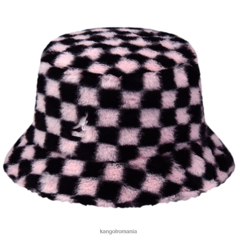 articole pentru cap | Kangol unisex pepto check găleată din blană artificială 0VJ20713