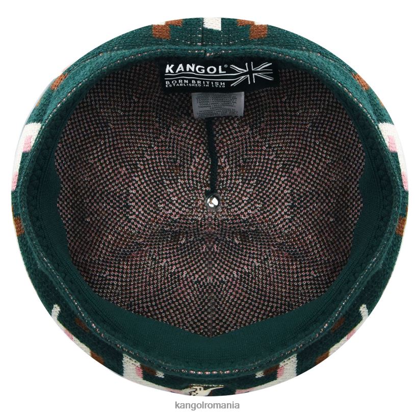 articole pentru cap | Kangol unisex pin/smântână beretă în carouri pixelată 0VJ20399