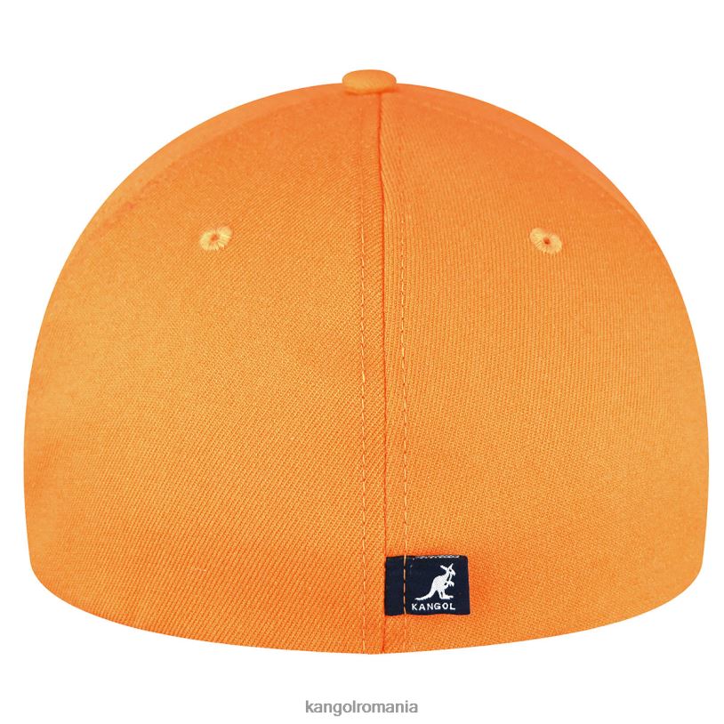 articole pentru cap | Kangol unisex portocala caise baseball flexfit din lână 0VJ20330