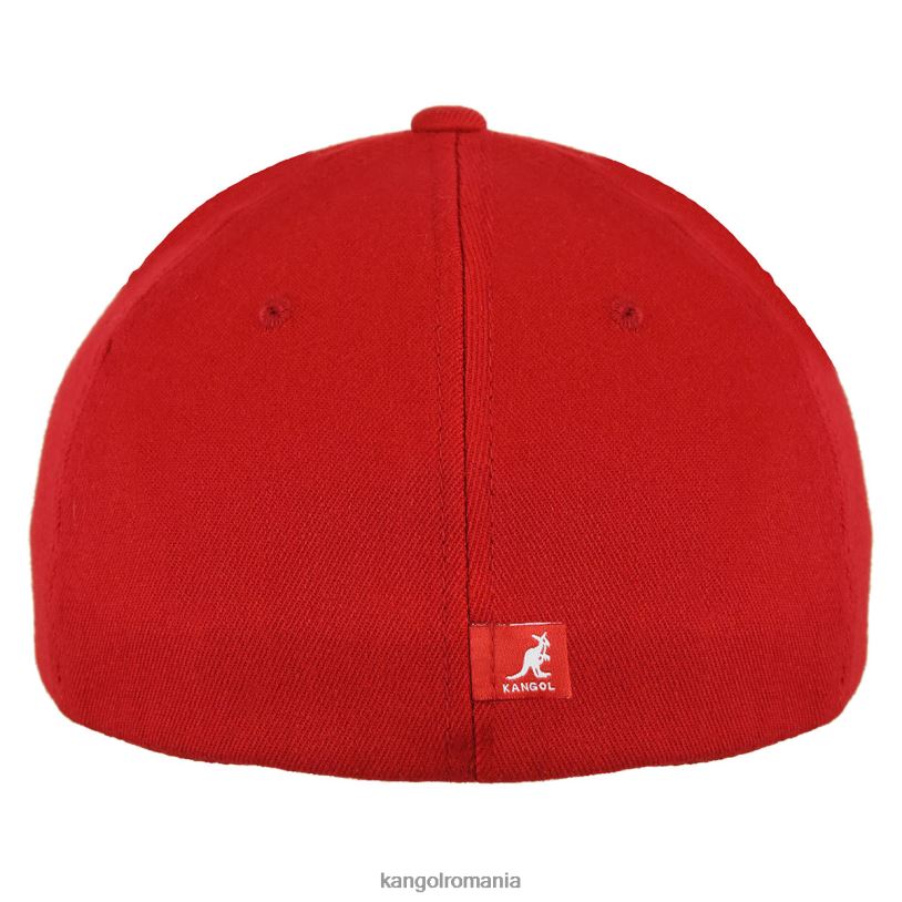 articole pentru cap | Kangol unisex roșu baseball flexfit din lână 0VJ20322