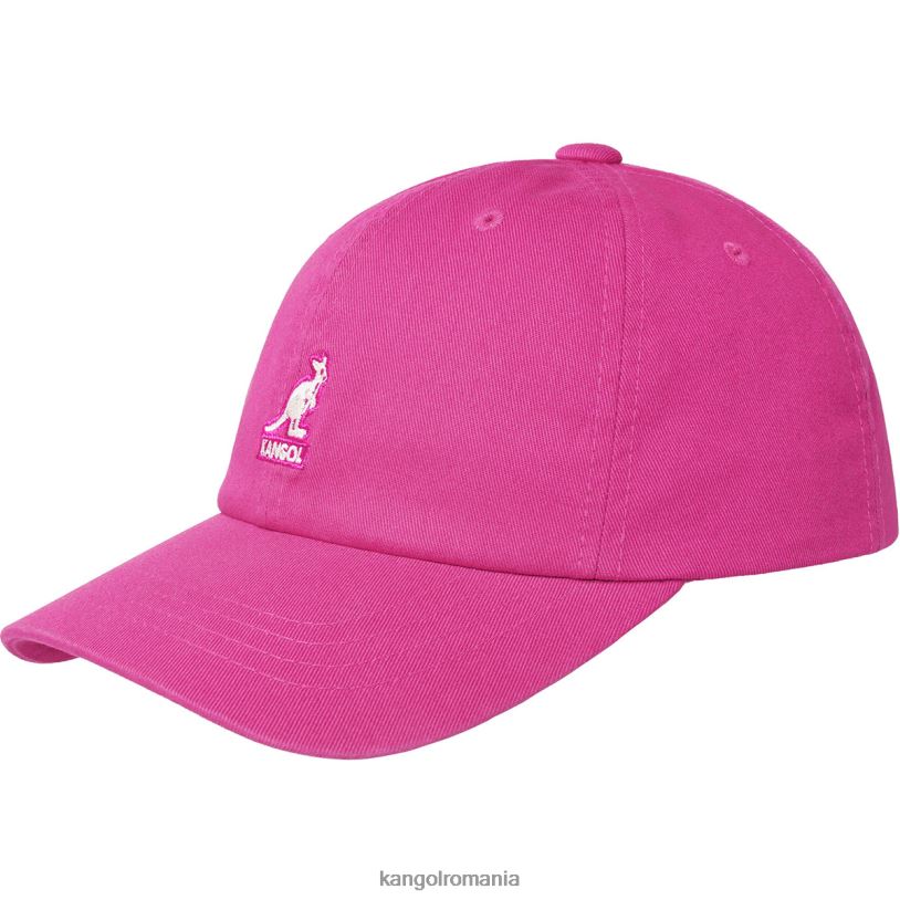 articole pentru cap | Kangol unisex roz electric baseball spălat 0VJ20346