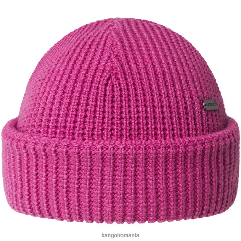 articole pentru cap | Kangol unisex roz electric căciulă scurtă de vafe 0VJ20810