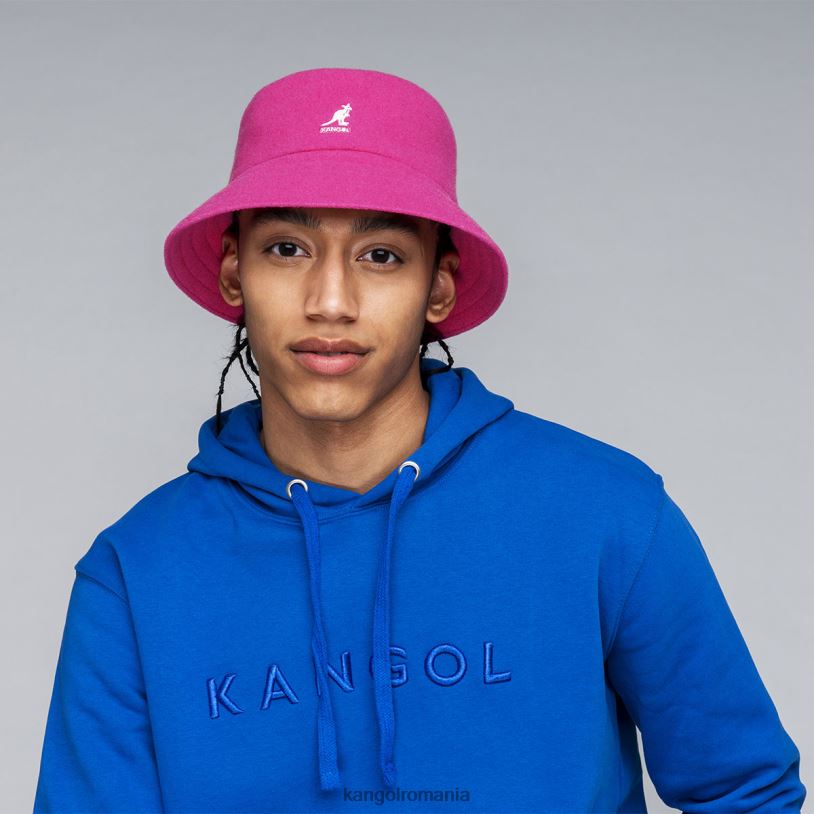 articole pentru cap | Kangol unisex roz electric lahinch de lână 0VJ20695