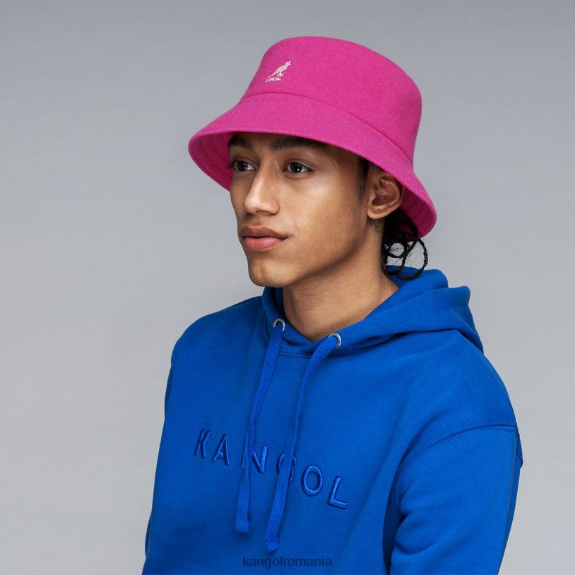 articole pentru cap | Kangol unisex roz electric lahinch de lână 0VJ20695