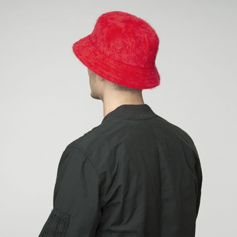 articole pentru cap | Kangol unisex stacojiu furgora găleată 0VJ20734