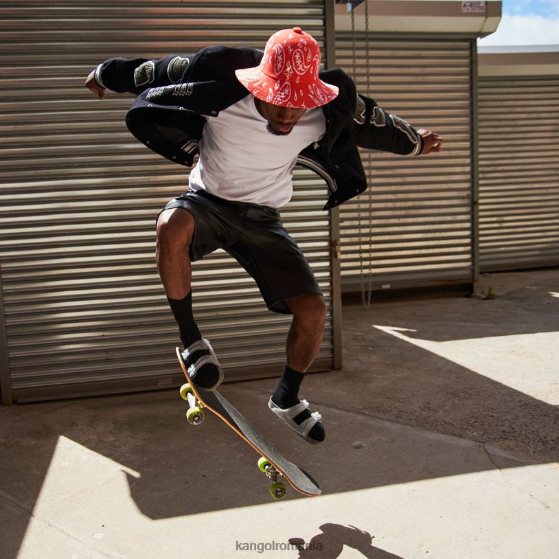 articole pentru cap | Kangol unisex strălucire cireș/alb paisley cu boruri largi casual 0VJ20660