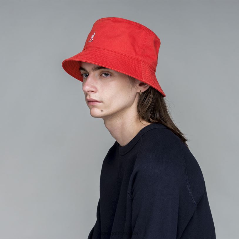 articole pentru cap | Kangol unisex strălucire de cireș pălărie de găleată spălată 0VJ20589