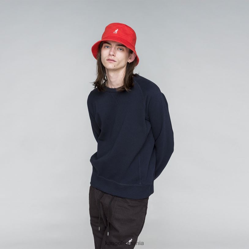 articole pentru cap | Kangol unisex strălucire de cireș pălărie de găleată spălată 0VJ20589