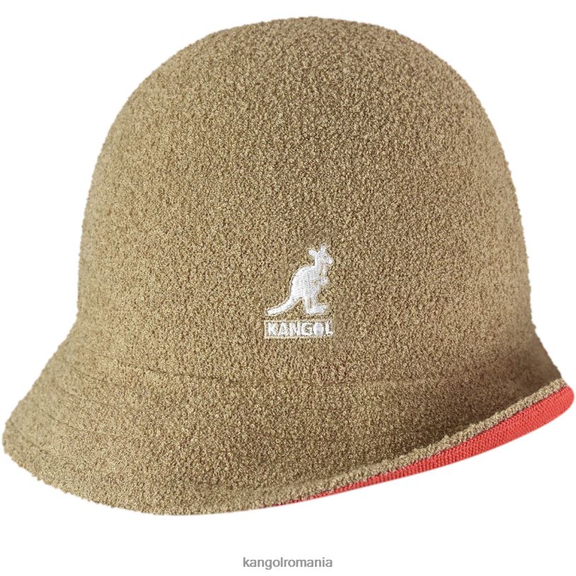 articole pentru cap | Kangol unisex strălucire de ovăz/cireș flip it reversibil casual 0VJ20508