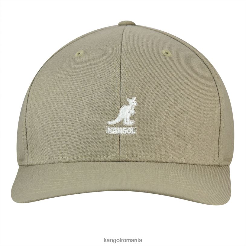articole pentru cap | Kangol unisex taupe baseball flexfit din lână 0VJ20324