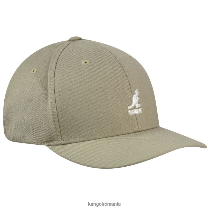 articole pentru cap | Kangol unisex taupe baseball flexfit din lână 0VJ20324