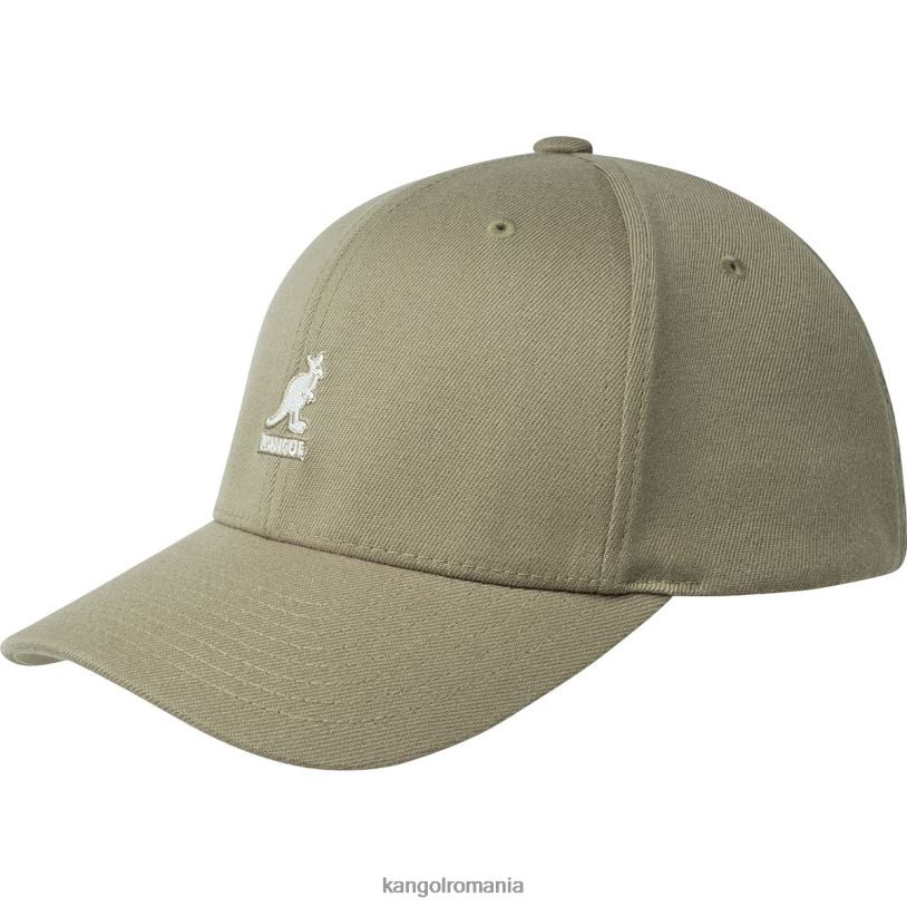 articole pentru cap | Kangol unisex taupe baseball flexfit din lână 0VJ20324