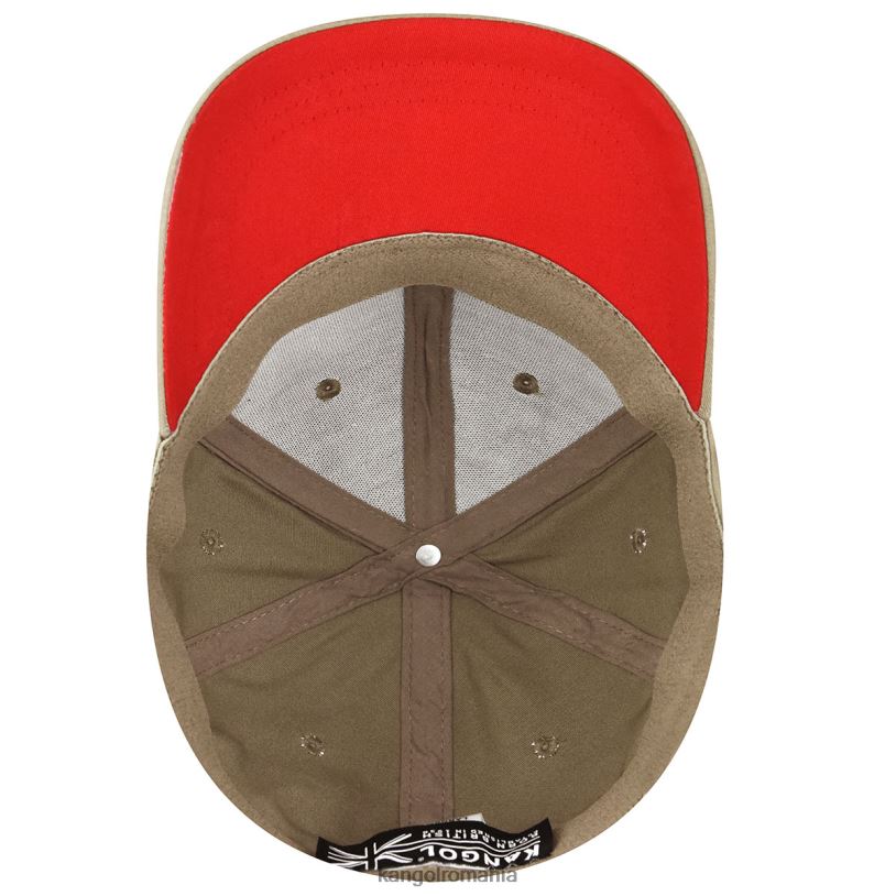 articole pentru cap | Kangol unisex taupe baseball stretch fit 0VJ20376
