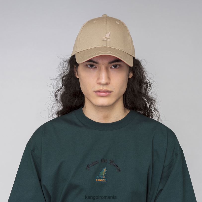 articole pentru cap | Kangol unisex taupe baseball stretch fit 0VJ20376