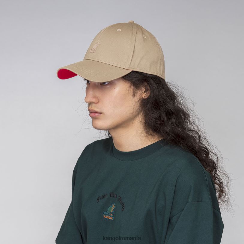 articole pentru cap | Kangol unisex taupe baseball stretch fit 0VJ20376