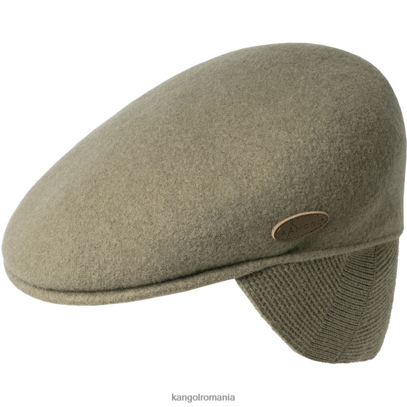 articole pentru cap | Kangol unisex taupe lână 504 clapă pentru urechi 0VJ20152