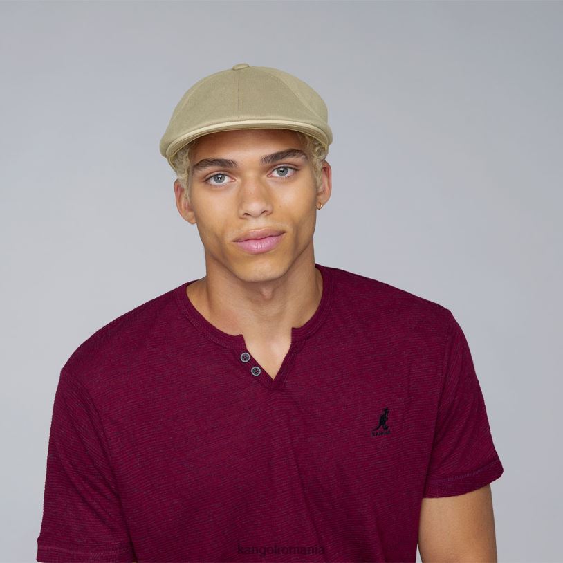 articole pentru cap | Kangol unisex taupe lână flexfit 504 0VJ2042