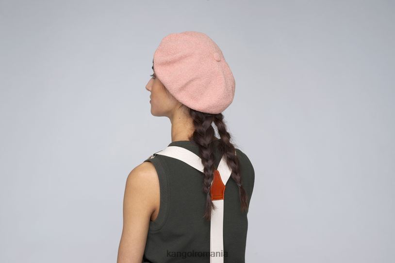articole pentru cap | Kangol unisex trandafir prăfuit Beretă bermudă jax 2 tonuri 0VJ20401