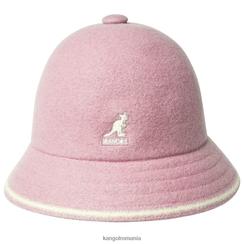 articole pentru cap | Kangol unisex trandafir praf/alb aproape dungi casual 0VJ20742