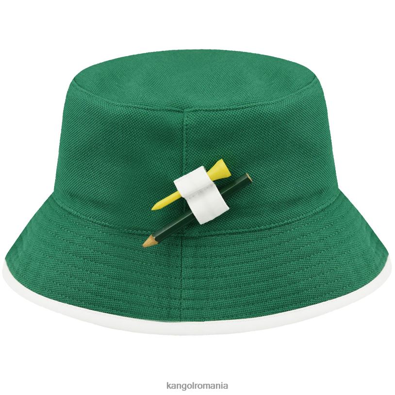 articole pentru cap | Kangol unisex verde/alb găleată reversibilă de golf 0VJ20468