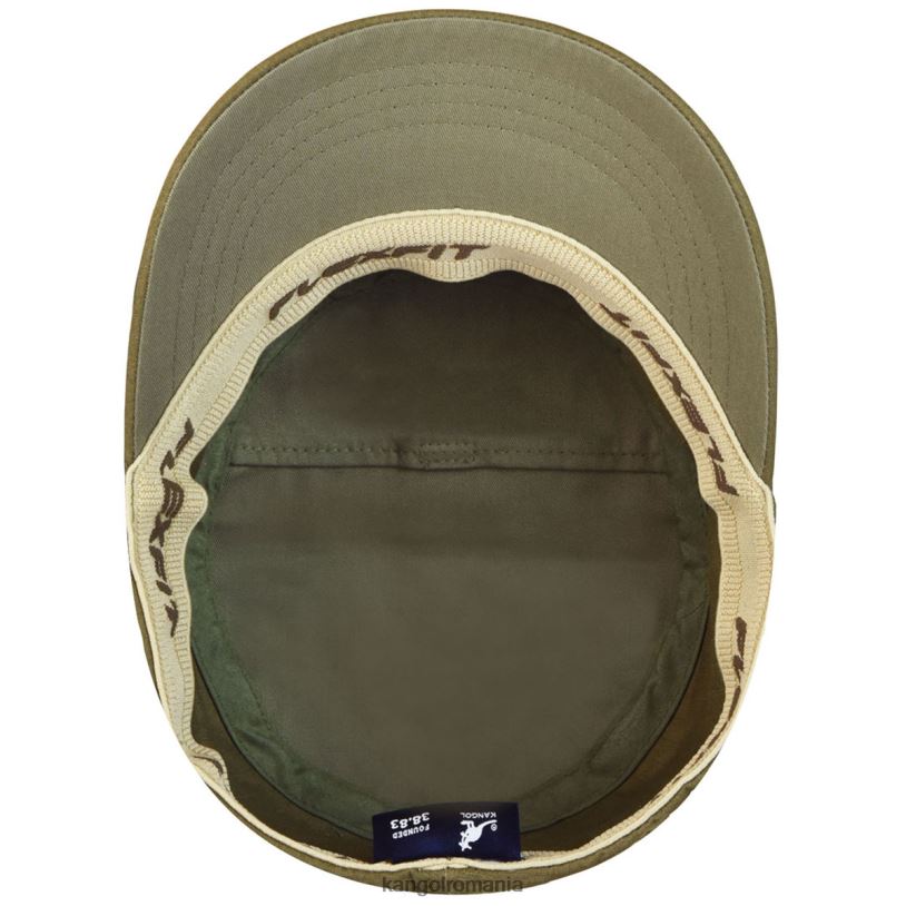 articole pentru cap | Kangol unisex verde șapcă de armata ripstop 0VJ20268