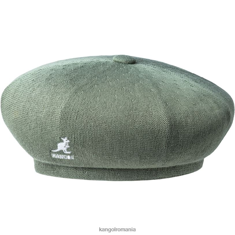 articole pentru cap | Kangol unisex verde ulei beretă bambus jax 0VJ20415