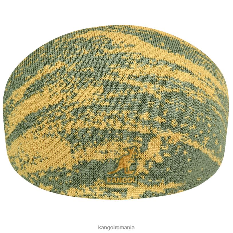 articole pentru cap | Kangol unisex verde ulei/caisă caldă aerograf 507 0VJ20227