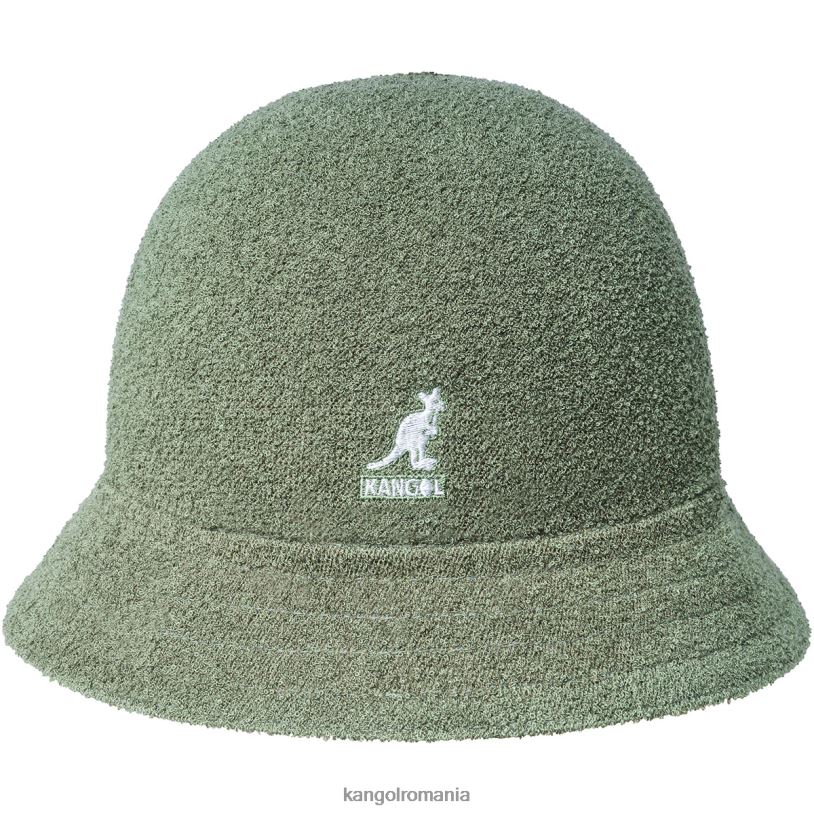 articole pentru cap | Kangol unisex verde ulei/caisă caldă flip it reversibil casual 0VJ20507