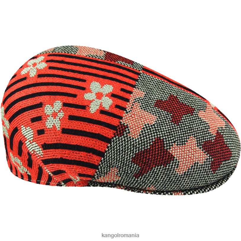 articole pentru cap | Kangol unisex verde ulei/vișiniu strălucire natură flip 504 0VJ2048