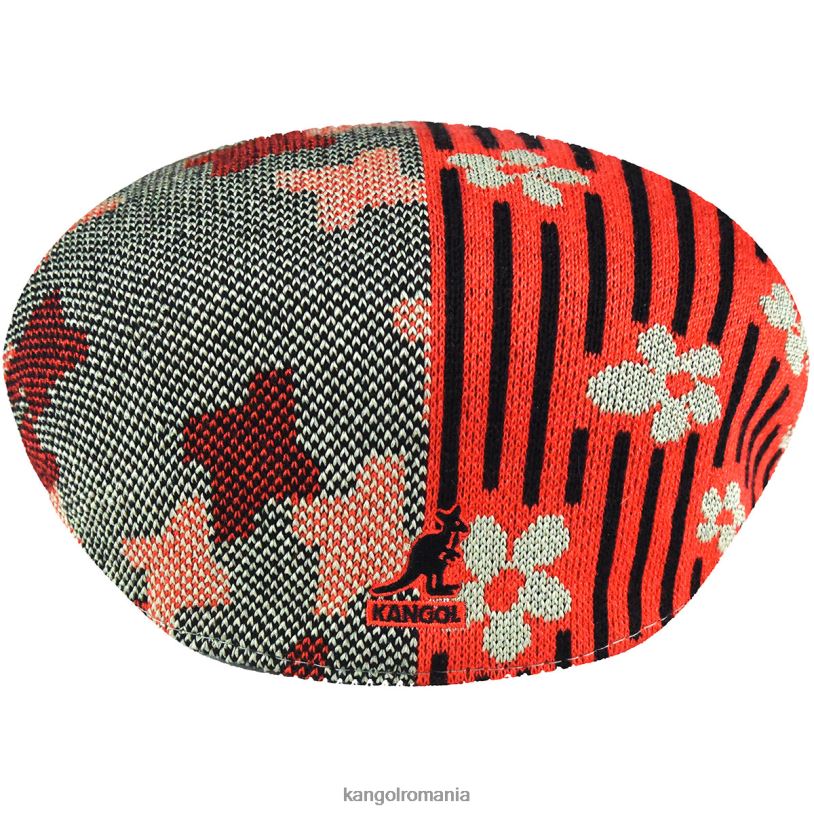 articole pentru cap | Kangol unisex verde ulei/vișiniu strălucire natură flip 504 0VJ2048