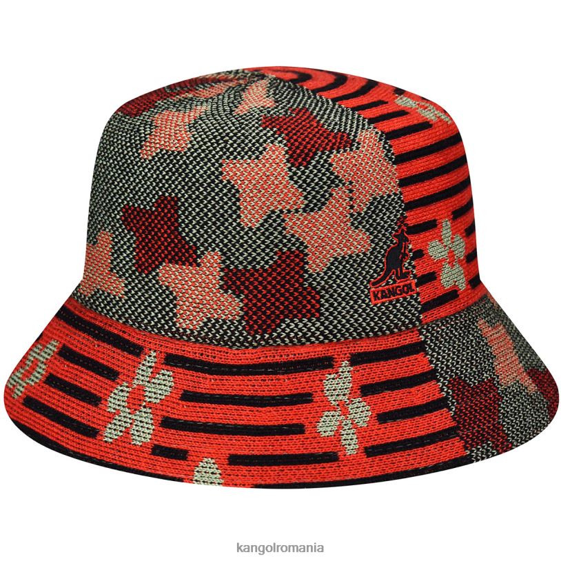 articole pentru cap | Kangol unisex verde ulei/vișiniu strălucire nature flip lahinch 0VJ20568