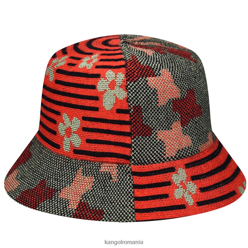 articole pentru cap | Kangol unisex verde ulei/vișiniu strălucire nature flip lahinch 0VJ20568
