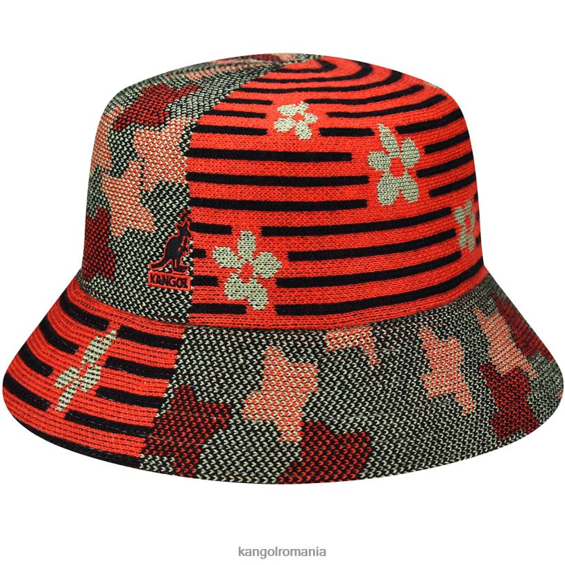 articole pentru cap | Kangol unisex verde ulei/vișiniu strălucire nature flip lahinch 0VJ20568