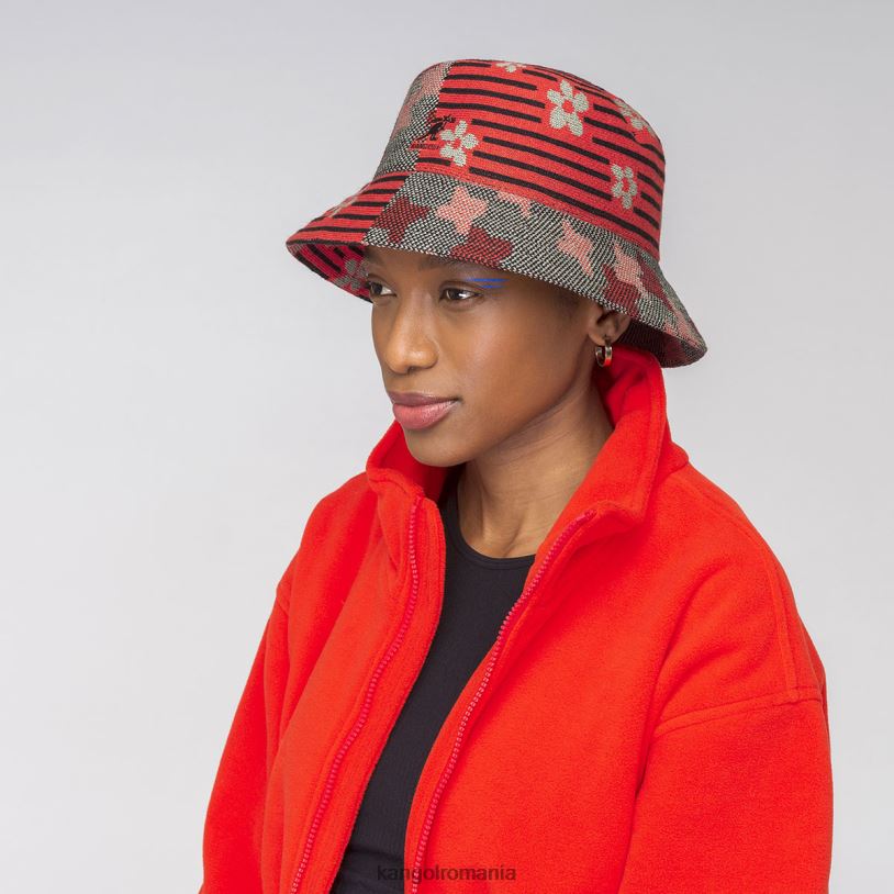 articole pentru cap | Kangol unisex verde ulei/vișiniu strălucire nature flip lahinch 0VJ20568