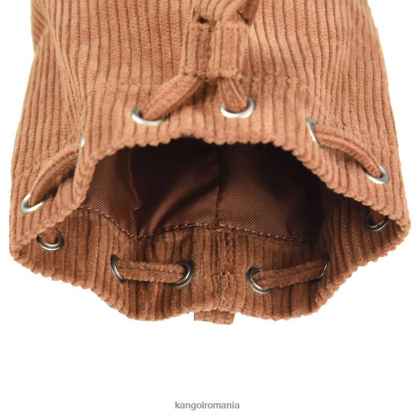 accesorii | Kangol unisex maro breloc mini geantă găleată din catifea 0VJ201246
