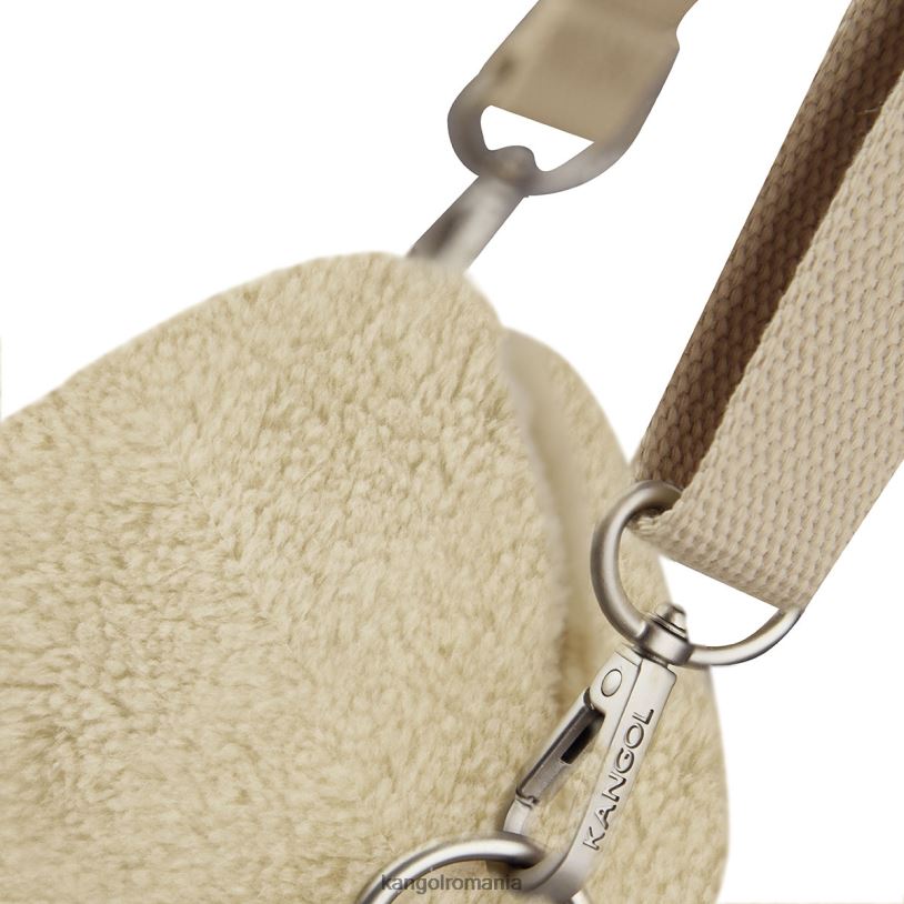 accesorii | Kangol unisex ecru geanta cu cruce patrata bichon ii 0VJ20986